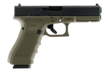 Glock G17 Gen 4 OD Green 9mm Semi-Auto Pistol - Precision & Reliability