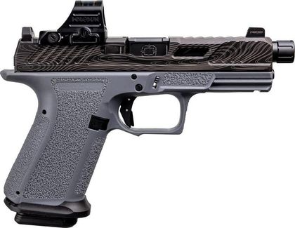 MR920 Elite Gen 1 9mm Pistol, Grey Damascus, Holosun 507C Ready