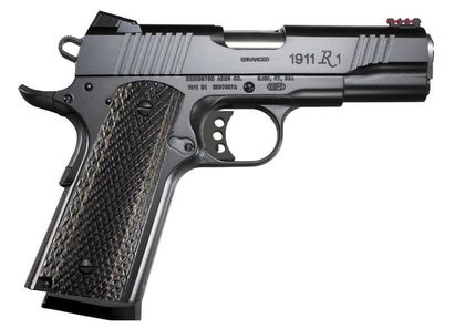 Remington 1911 R1 Enhanced Gen 1 .45 ACP, 4.25" Barrel, Black Oxide