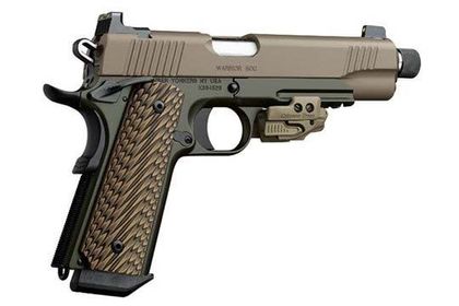Kimber Warrior SOC .45 ACP Gen 1 - FDE Cerakote Semi-Auto Pistol