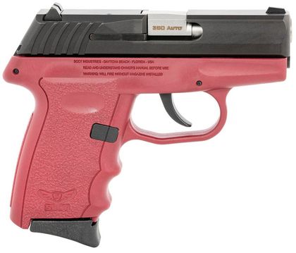 SCCY CPX-3 Gen 1 Crimson Compact .380 ACP Pistol, 10+1 Capacity