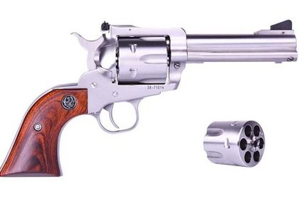 Ruger Blackhawk Convertible Gen 1: Stainless 10mm/.40 Revolver