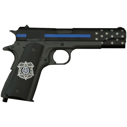Tisas 1911A1 Police 9mm Gen 1 - Classic Black Semi-Auto Pistol