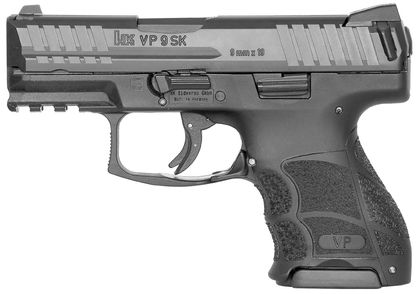 H&K VP9SK Gen 1 9mm Compact Pistol with Ergonomic Night Sights