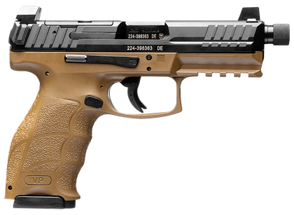 HK VP9-B Tactical Gen1 9mm | Night Sights | FDE Threaded Barrel