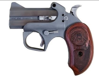 Bond Arms Grizzly Gen 1: Dual-Caliber Derringer with Rosewood Grips