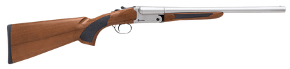 Citadel Coach 12 GA Shotgun Gen 1 - Nickel, 18.5" Barrel, Walnut Stock