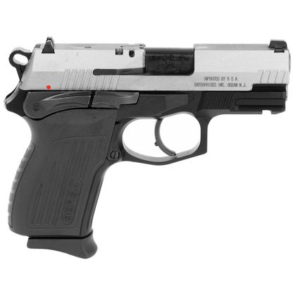Bersa TPR9C Gen 1 Compact 9mm Nickel/Black Pistol - 13+1 Capacity
