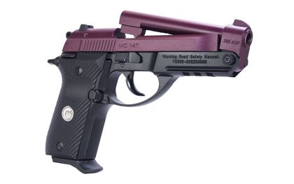 Girsan MC14T Black Cherry .380 ACP Tip-Up Pistol, 13+1 Capacity