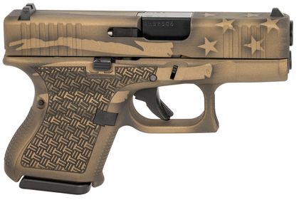 GLOCK G26 Gen 5 Compact 9mm - Burnt Bronze Finish, 10-Round Capacity