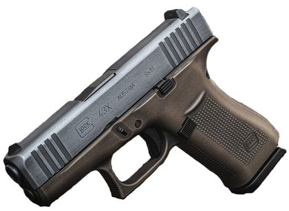 Glock 43X Gen 1 Compact 9mm - Lightweight Concealed Carry Pistol