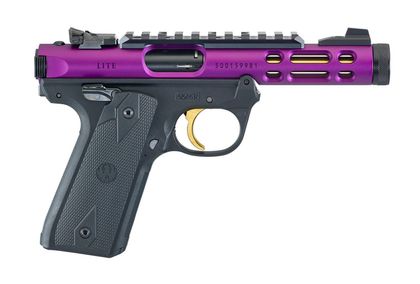 Ruger Mark IV 22/45 Lite Gen 1 Purple .22 LR Pistol - Lightweight Precision