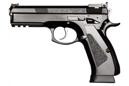 CZ 75 Gen 1 Black 9mm Pistol - Ergonomic, High Capacity, Fiber Optic