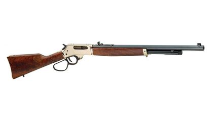 Henry Big Game Gen 1 .45-70 Lever Action Rifle - Brass & Walnut