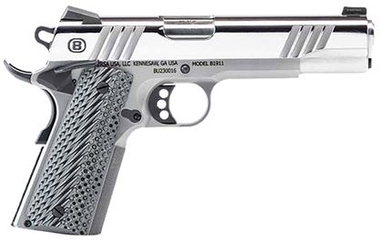 Bersa B1911 Gen 1 Stainless .45 ACP Semi-Auto Pistol - 5" Precision