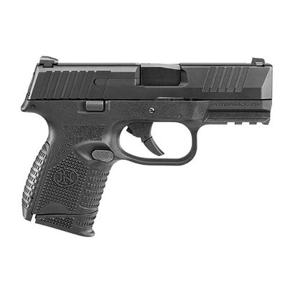 FN 509C Gen 1 Compact 9mm Pistol, 24+1 Rounds, Ergonomic Black Design
