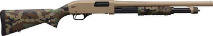Winchester SXP Hybrid Guard 12GA Pump Shotgun - Woodland Camo