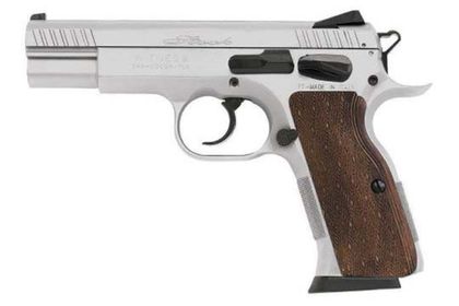 EAA Witness 10mm Chrome Gen 1 - Precision Semi-Auto Pistol, 15-Round