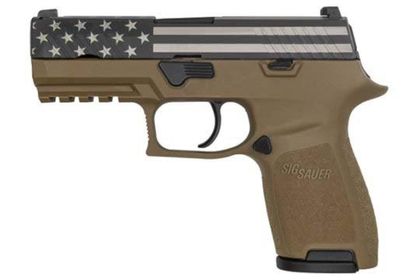 Sig Sauer P320 Compact 9mm Flag Edition - Precision Carry Defender