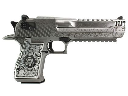 Desert Eagle .50 AE Trump Edition Gen 1 - Stainless Power Pistol