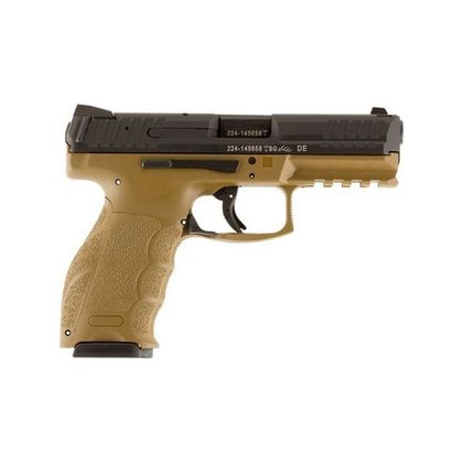 HK VP9 Gen 5 9mm Pistol - FDE, Night Sights, 2x15rd Mags
