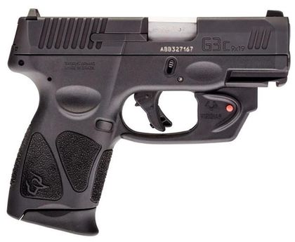 Taurus G3C Gen 3 9mm Compact Pistol with Viridian Laser - Matte Black