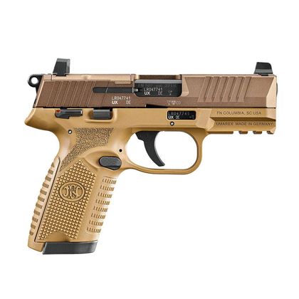 FN 502 MRD Gen 1 .22 LR SAO Pistol - Optics Ready, 10+1 Capacity