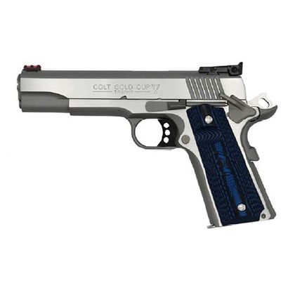 Colt Gold Cup Lite Gen 1 9mm SAO Pistol - Stainless Precision Shooter