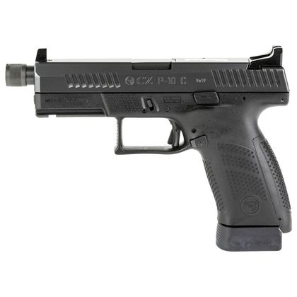 CZ P-10 C Gen 1 Tactical 9mm Suppressor-Ready Pistol, 17rd - Black