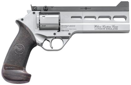 Rhino 60DS Match Master Revolver - Gray PVD, 6" Barrel, .38 SPL