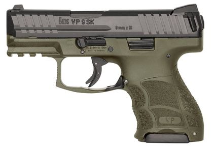 HK VP9 SK OD Green Gen 1: Compact 9mm Pistol for Defense & Sport