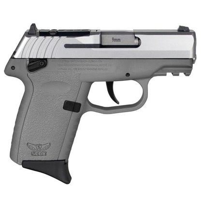 SCCY CPX-1 Gen3 RDR 9mm Compact Pistol - Stainless Gray, 10+1 Rd