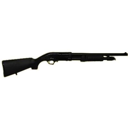 Iver Johnson PAS12 Gen 1: Versatile Pump Action 12 Gauge Shotgun, Black