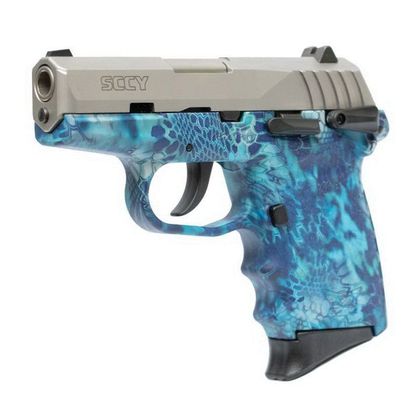 SCCY CPX-1 Kryptek 9mm - Compact Defense Pistol with Adjustable Sights