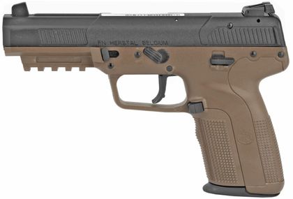 FN Five-seveN Gen 1 FDE SAO 5.7x28mm Pistol - 10+1 Capacity
