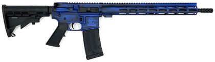 GLFA AR-15 Gen 1 .223 Wylde Battleworn Blue - 16" Tactical Rifle