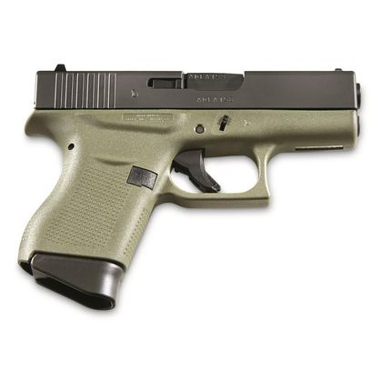 Glock G43FS Battlefield Green 9mm Compact Pistol - Concealed Carry King