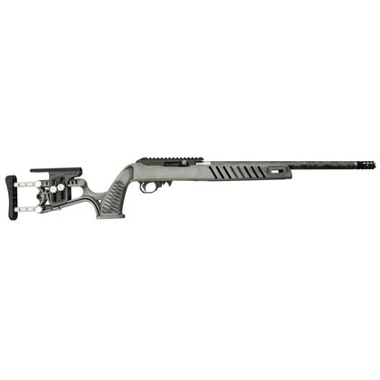 Black Rain Pro Gray Gen 1: .22 LR Semi-Auto Rifle with Carbon Fiber Barrel