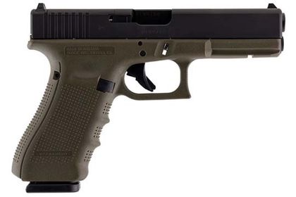 Glock G17 Gen 4 OD Green 9mm Optics-Ready Pistol, 17-Round Capacity