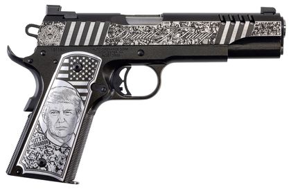 Auto Ordnance 1911 Rally Cry Gen 1 .45 ACP, SS Engraved Night Sight
