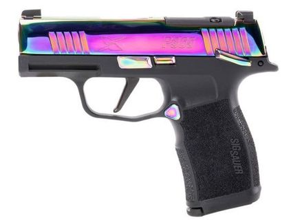 Sig Sauer P365X Rainbow Gen 1: Compact 9mm, 12+1, Titanium Finish