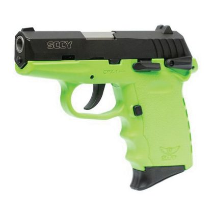 SCCY CPX-1 9mm Compact Pistol - Lime Green, Lightweight Defender