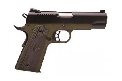 Ruger SR1911 Gen 1 Commander .45 ACP, OD Green Stainless Finish