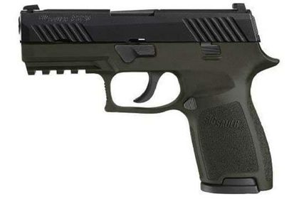 Sig Sauer P320 Compact Gen 1 OD Green .40 S&W Night Sight Pistol