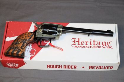 Heritage Rough Rider Freedom 1776 .22 LR Engraved Revolver - Limited Edition