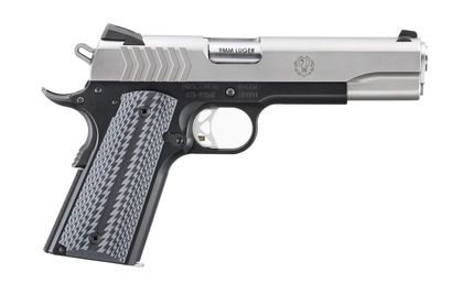 Ruger SR1911 Gen 1 9mm Pistol - Black/Stainless Precision Shooter