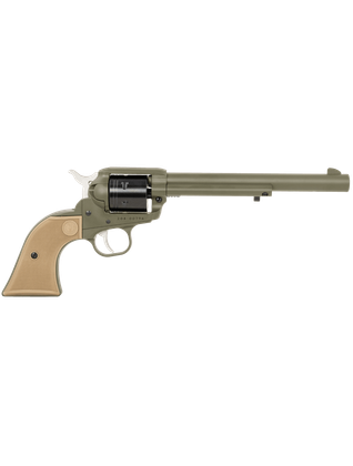 Ruger Wrangler .22 LR 7.5" SA Revolver - Olive Drab Cerakote