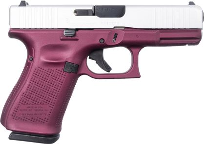 Glock 19 Gen5 Black Cherry 9mm Compact Pistol - 15+1 Rounds