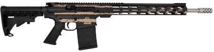 GLFA AR-10 Desert Flag .308 Win Rifle - 18" Barrel, 10-Round Precision