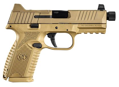 FN 509 Midsize Tactical Gen 1 9mm - Threaded FDE with Night Sights